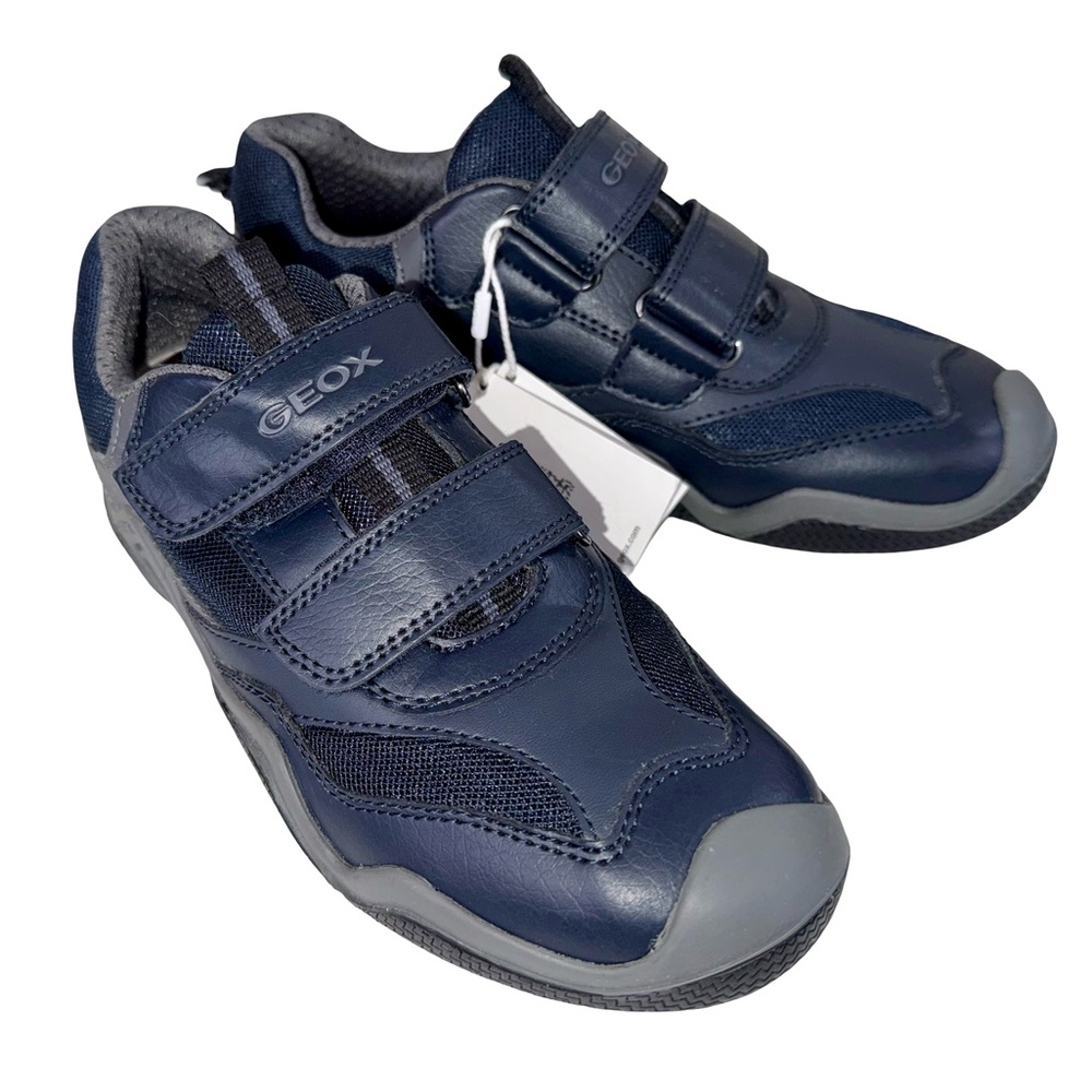 NWT GEOX RESPIRA JINIOR WADER SNEAKERS IN NAVY BLUE - Picture 3 of 8